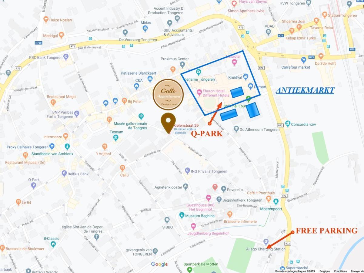 Gallo Appartement & Duplex Tongeren Centrum Екстер'єр фото